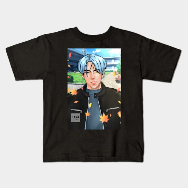 Anime Stell Kids T-Shirt by Hern